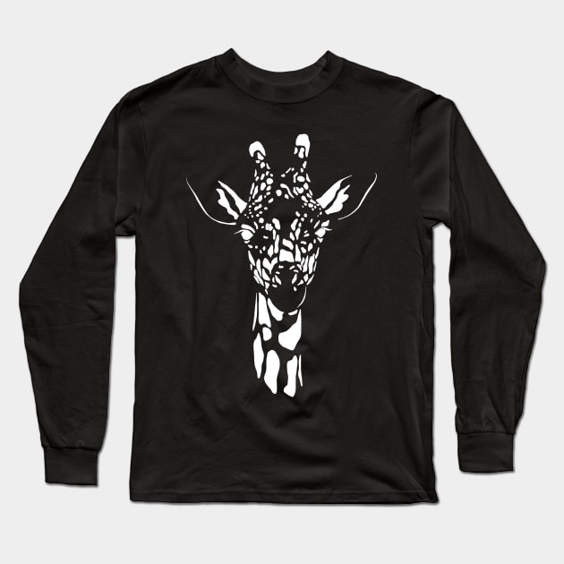 Giraffe Long Sleeve T-Shirt by VintageHeroes